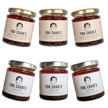 SIX JAR EXTRA GARLIC + REGULAR MIX ACE BUNDLE