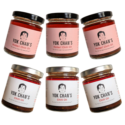 SIX JAR HOTTER AND REGULAR MIXED GLORIOUS BUNDLE