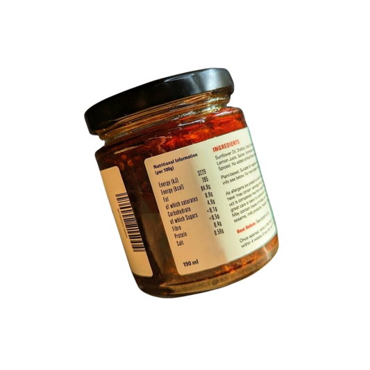 YOK CHAN'S HOTTER! CHILLI OIL - SINGLE JAR (MOSTLY SOLIDS)
