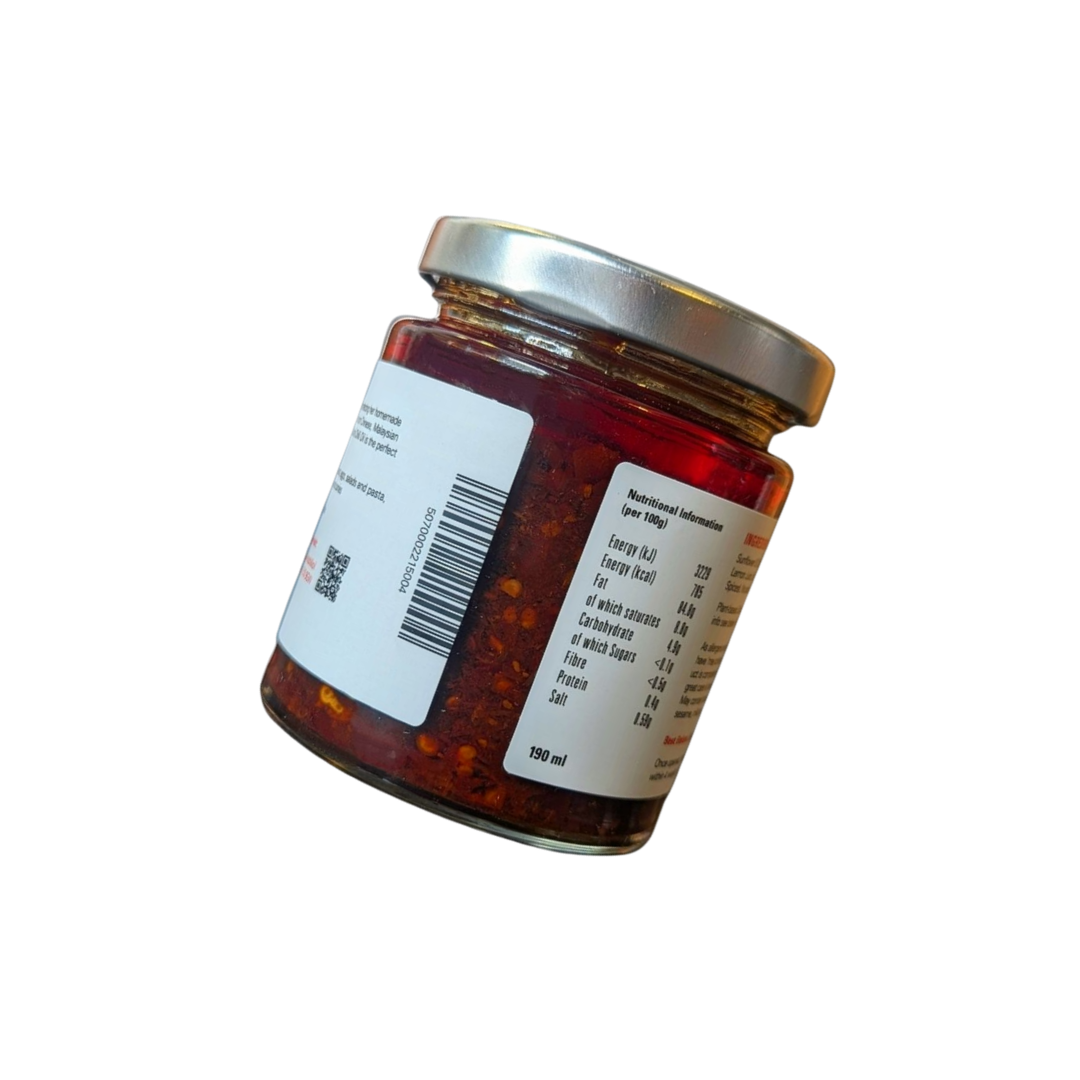 YOK CHAN'S CHILLI OIL - SINGLE JAR (MOSTLY SOLIDS)