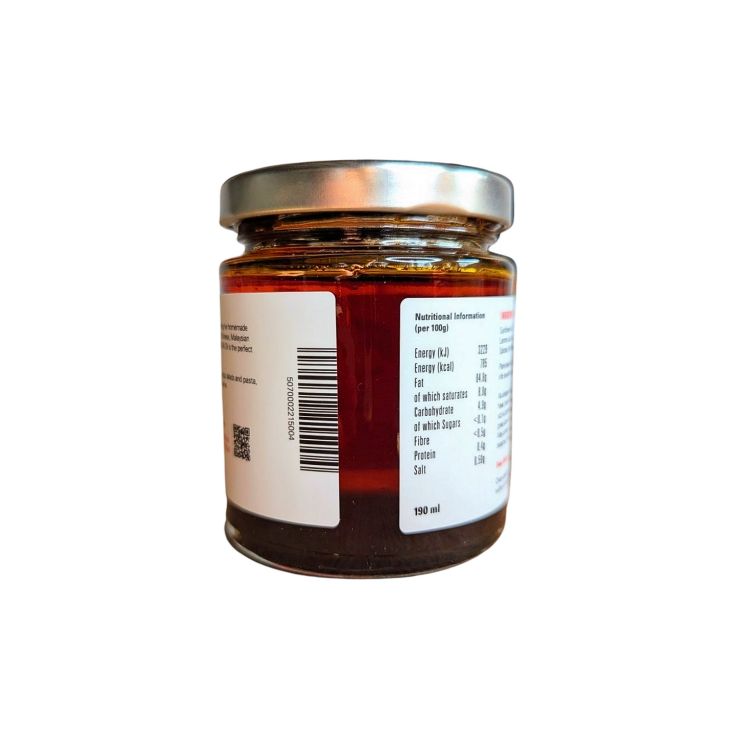 YOK CHAN'S CHILLI OIL - SINGLE JAR (OIL ONLY)